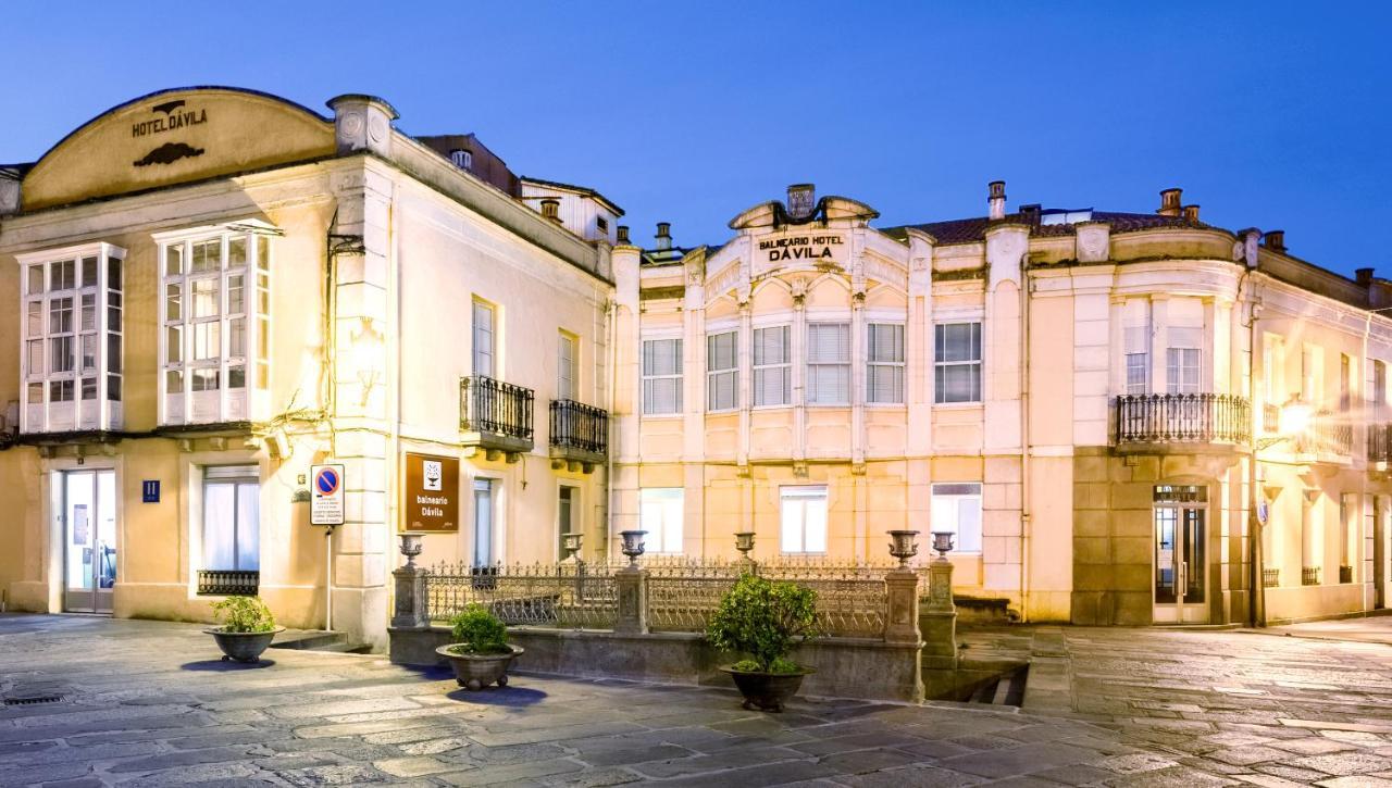 Balneario Hotel Davila كالداس دي ريس المظهر الخارجي الصورة
