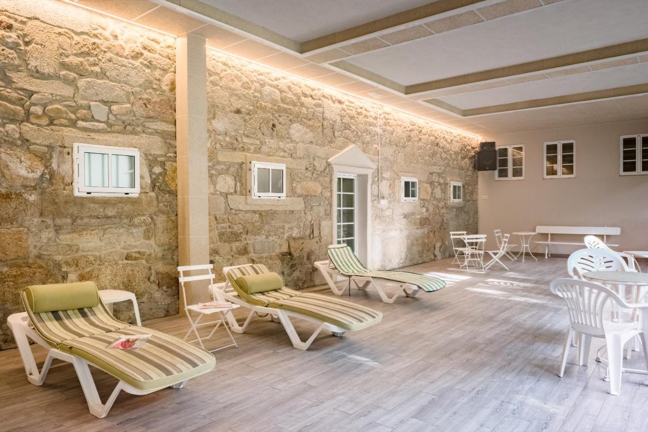 Balneario Hotel Davila كالداس دي ريس المظهر الخارجي الصورة